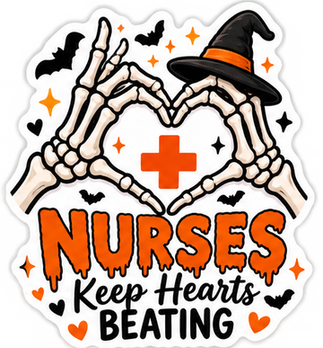 Nurses Keep Hearts Beating design concept preview; production artwork pending