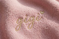 Gigi embroidery closeup