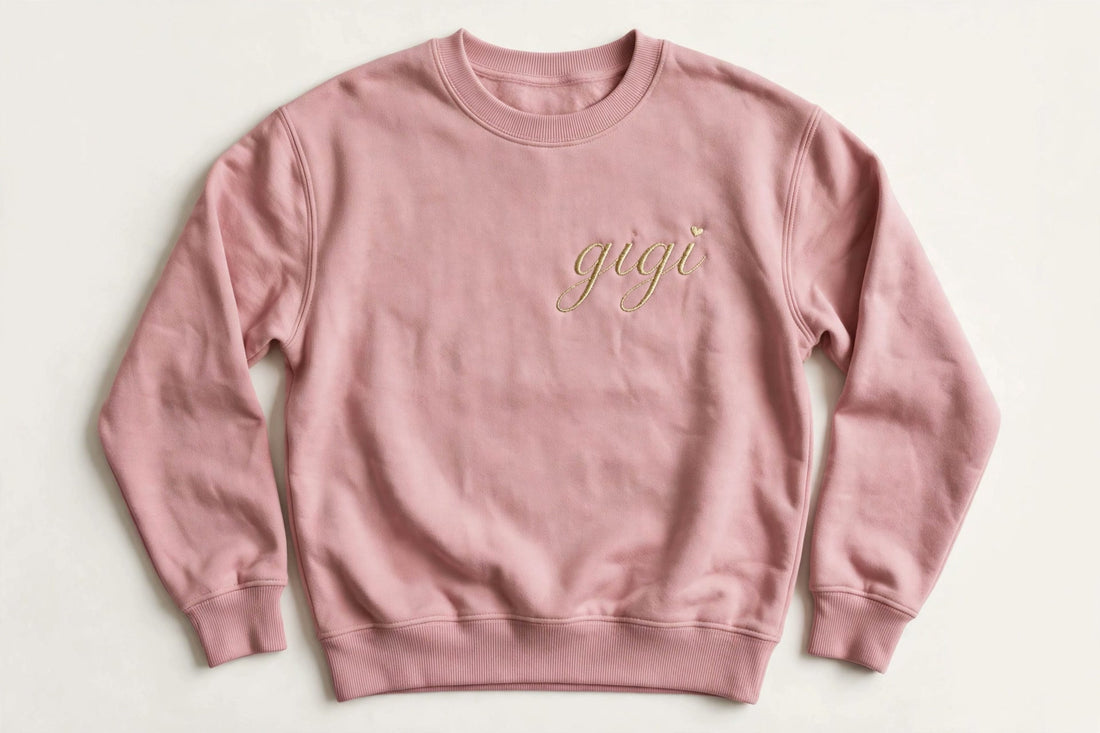 Gigi embroidered crewneck sweatshirt