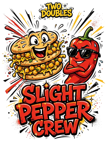 Slight Pepper Crew DTF transfer design - transparent background