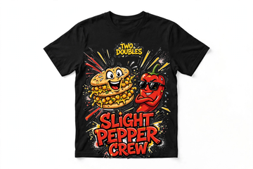Slight Pepper Crew tee - black shirt