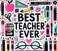 Best Teacher Ever Slim Tumbler - GULLYDESIGN