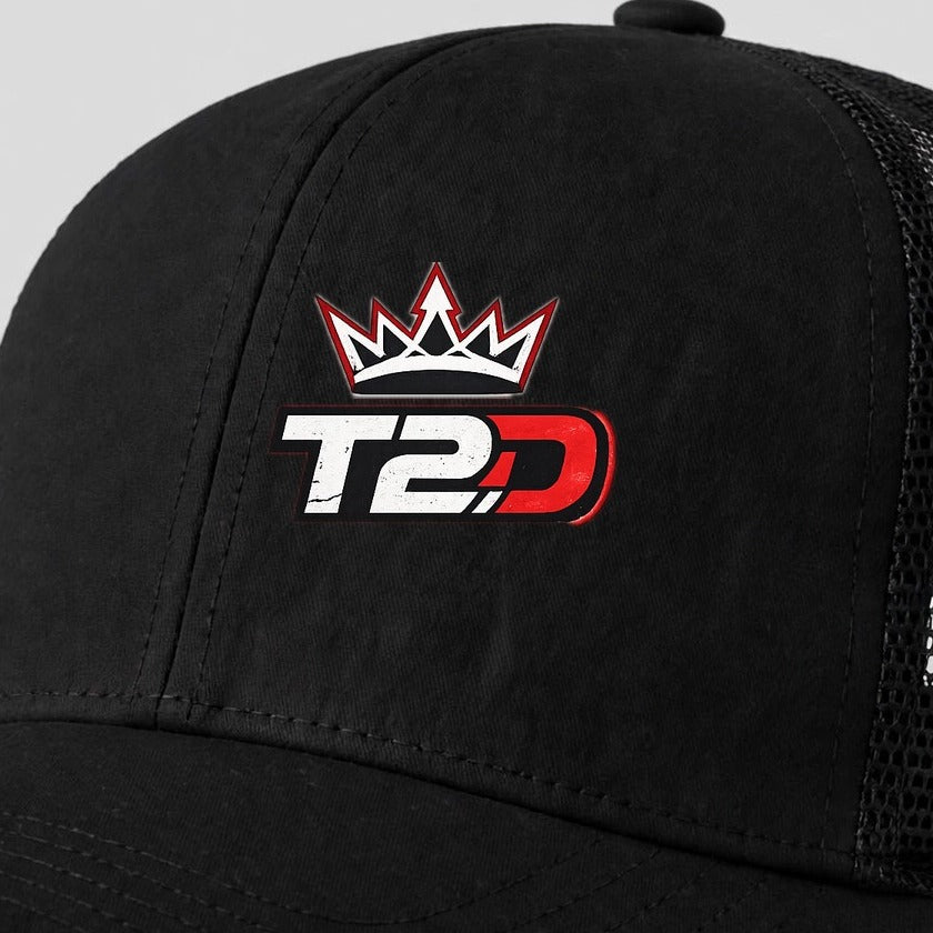 TRU2DIS T2D Crown Trucker Hat | Premium Streetwear — Drop 001
