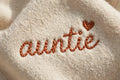 Auntie embroidery closeup