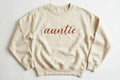 Auntie embroidered crewneck sweatshirt