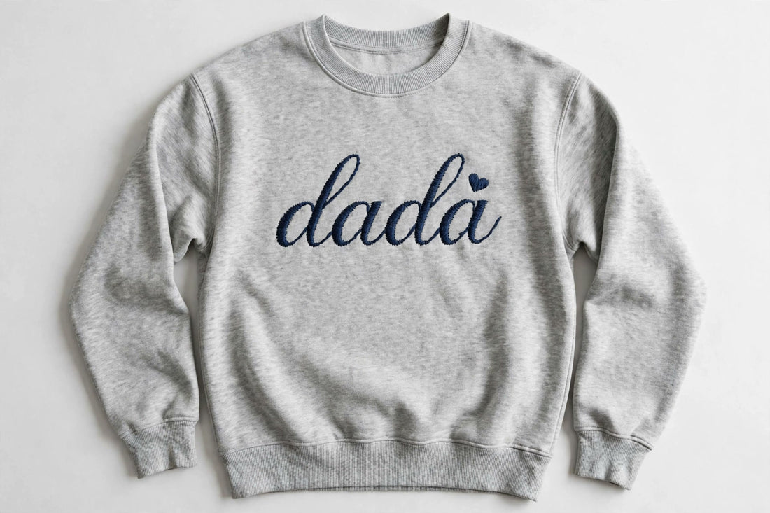 Dada embroidered crewneck sweatshirt