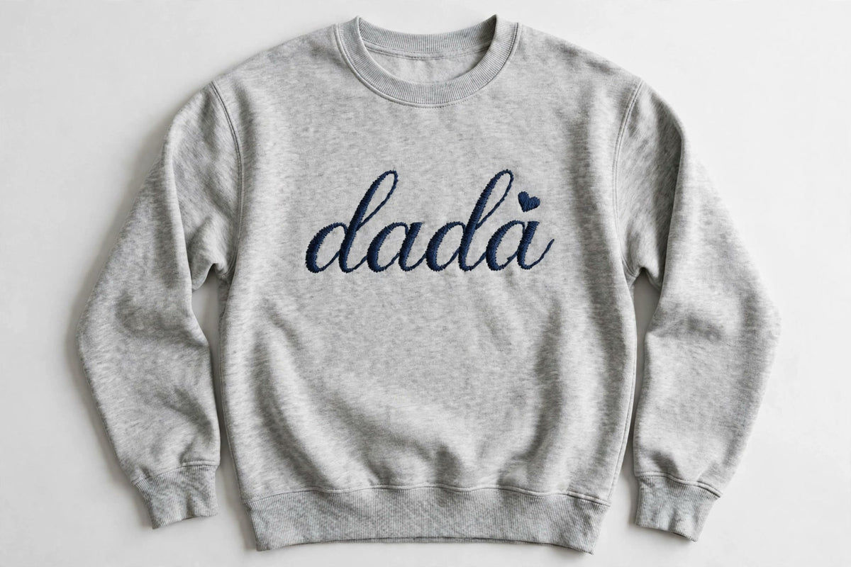 Dada embroidered crewneck sweatshirt