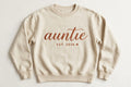 Auntie embroidered crewneck sweatshirt