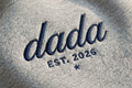 Dada embroidery closeup