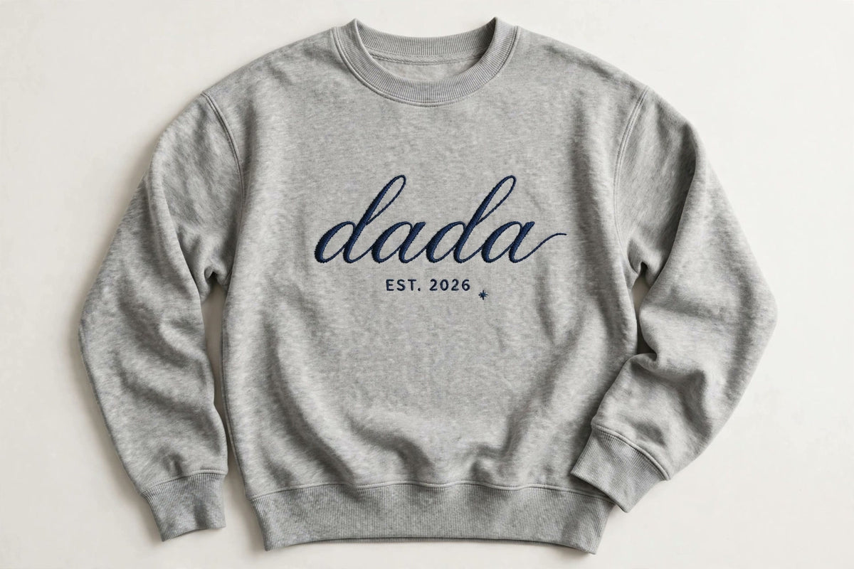 Dada embroidered crewneck sweatshirt