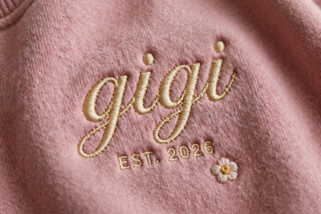 Gigi embroidered crewneck sweatshirt