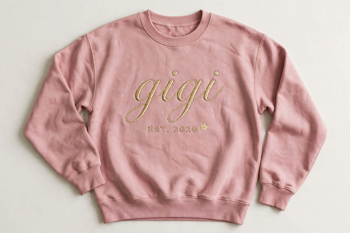 Gigi embroidered crewneck sweatshirt