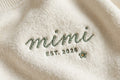 Mimi embroidery closeup