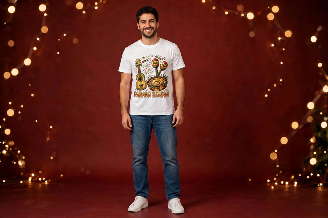 Parang Season – Trinidad Christmas Tee design