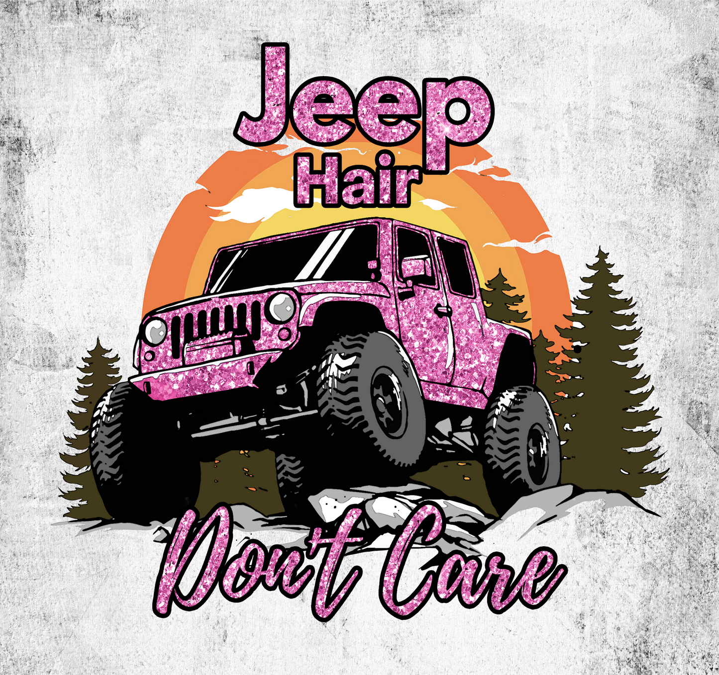 Jeep Hair Don't care tumbler - GULLYDESIGN